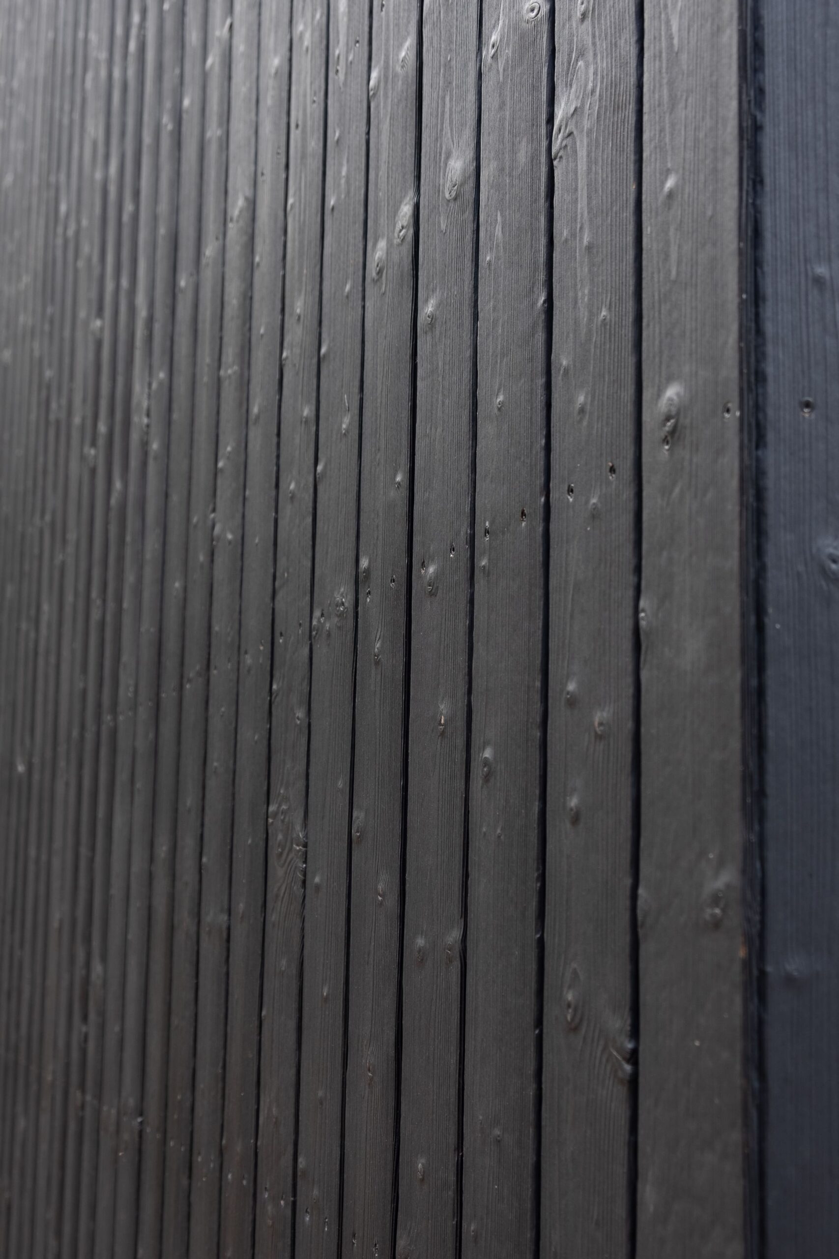 Charred wood cladding, color Medeksa Graphite