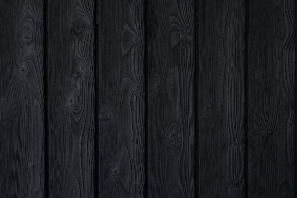 Charred Larch in Medeksa Black