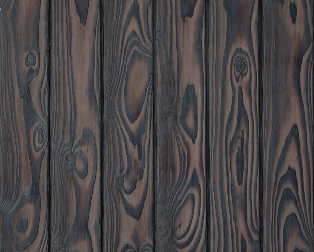 charred larch medeksa sand