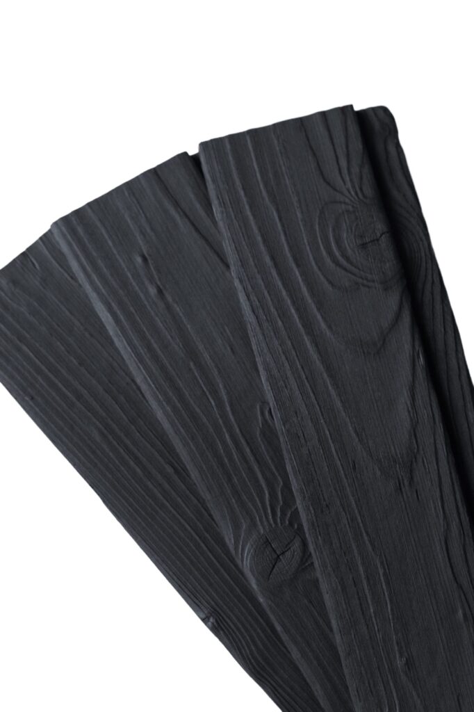 charred larch medeksa graphite