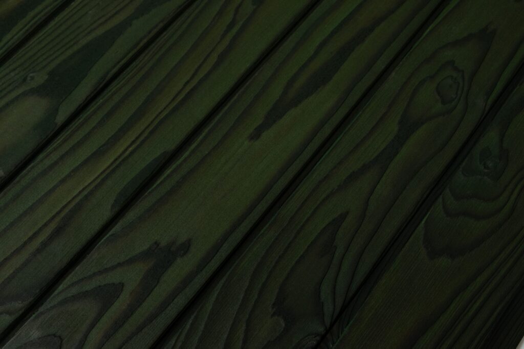 charred larch cladding medeksa moss